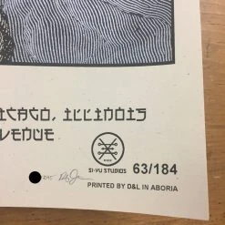 The Raconteurs - 2006 Rob Jones Poster Chicago, IL Riviera Theatre 12/31