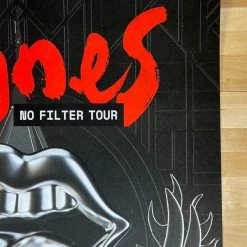 Sold Out Posters Rolling Stones - 2021 Poster No Filter Tour Atlanta, GA