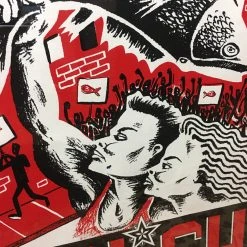 Phish - 1997 Jim Pollock Poster Art Of Modern Rock Series, Framed