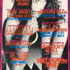 Gig Posters MHP 22 Maritime Hall - 1996 Kathie Hughston Poster October San Fran 1st