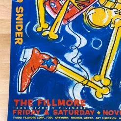 John Prine - 1999 Michael Wertz Poster Fillmore San Fran 1st BGF 391 Gig Posters 13 John Prine - 1999 Michael Wertz Poster Fillmore San Fran 1st BGF 391 Gig Posters