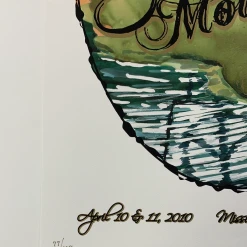 Gig Posters Yonder Mountain String Band - 2010 Brian Langeliers Poster Missoula, MT