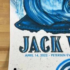 Jack White - 2022 Zeb Love Poster Pittsburgh, PA Gig Posters