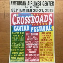 Sold Out Posters Crossroads Guitar Festival - 2019 Poster Dallas, TX American Airlines Center