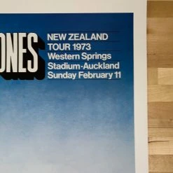Gig Posters Rolling Stones - 1973 Ian McCausland Poster Auckland, NZ 11 Gig Posters Rolling Stones - 1973 Ian McCausland Poster Auckland, NZ