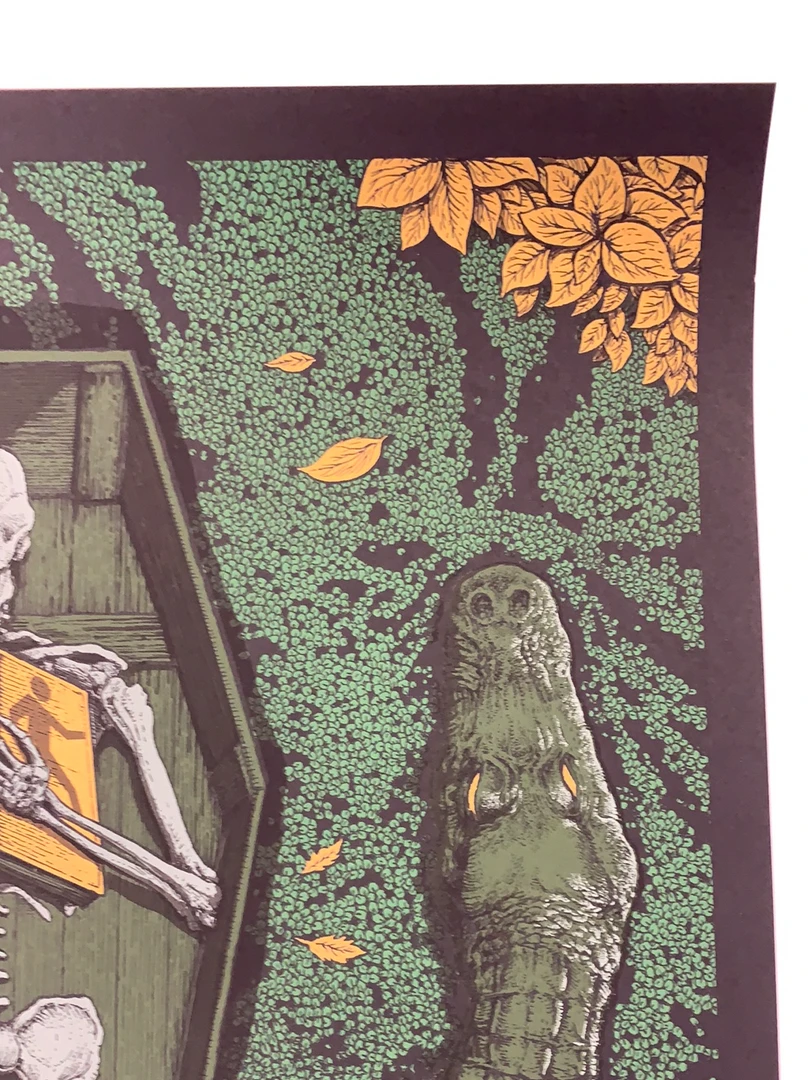 Jack White The Raconteurs - 2019 Pat Hamou Poster St Augustine, FL Amphitheatre 6 Jack White The Raconteurs - 2019 Pat Hamou Poster St Augustine, FL Amphitheatre