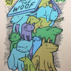 Raise The Woof - 2009 Jay Ryan Poster Chicago, IL House Of Blues With Devil In A