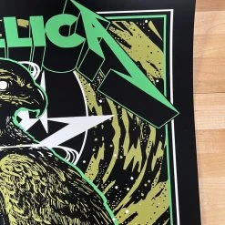 Gig Posters Metallica - 2022 Chris Alliston Poster Curitiba, Brazil