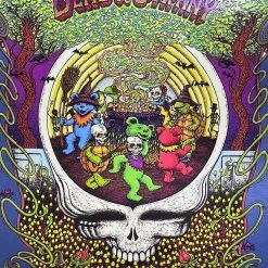 Gig Posters Dead & Company - 2021 Marq Spusta Poster Hollywood Bowl, CA Sapphire