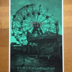 Andrew Bird - 2009 Daniel Danger Poster European Tour