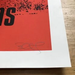 Bryan Adams - 2016 Billy Perkins Poster Cedar Park Texas Gig Posters