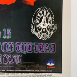 FD/ID 12 Unbroken Chain - 1995 Stanley Mouse Poster Maritime Hall San Fran 1st