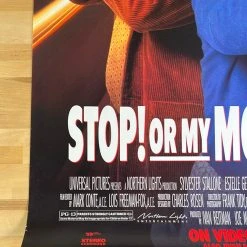Sold Out Posters Stop Of My Mom Will Shoot - 1992 Video Promo Movie Poster Original Vintage Movie/TV Posters