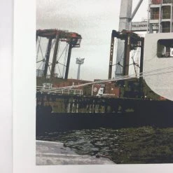 Flatstock Europe 4 - 2009 Dan MacAdam Crosshair Poster Hamburg, GER