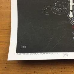 High On Fire - 2006 Jeff LaChance Poster Providence, RI The Living Room