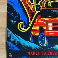 Gig Posters Eric Church - 2022 Maxx242 Poster Green Bay, WI 3/18