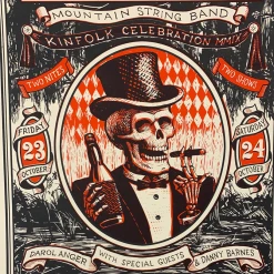 Yonder Mountain String Band - 2009 Johnny Sampson Poster Chicago, IL 420 Posters