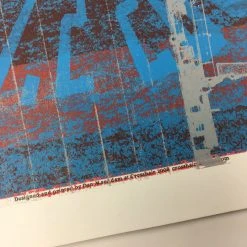 Dinosaur Jr - 2008 Dan MacAdam Crosshair Poster Cambridge, MA Middle East