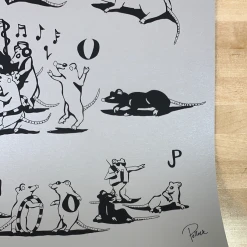 Pied Piper - 2020 Jim Pollock Poster Relix Silver Edition