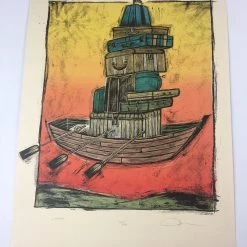 Art Prints Lifeboat - 2012 Dan Grzeca Poster Art Print 115/120