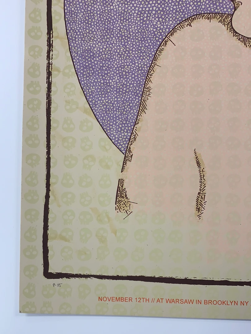 The Sonics - 2016 Fugscreens Studios Poster Brooklyn, NY Warsaw 8 The Sonics - 2016 Fugscreens Studios Poster Brooklyn, NY Warsaw