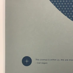 Carl Sagan - 2016 Justin Van Genderen Poster 1st Edition