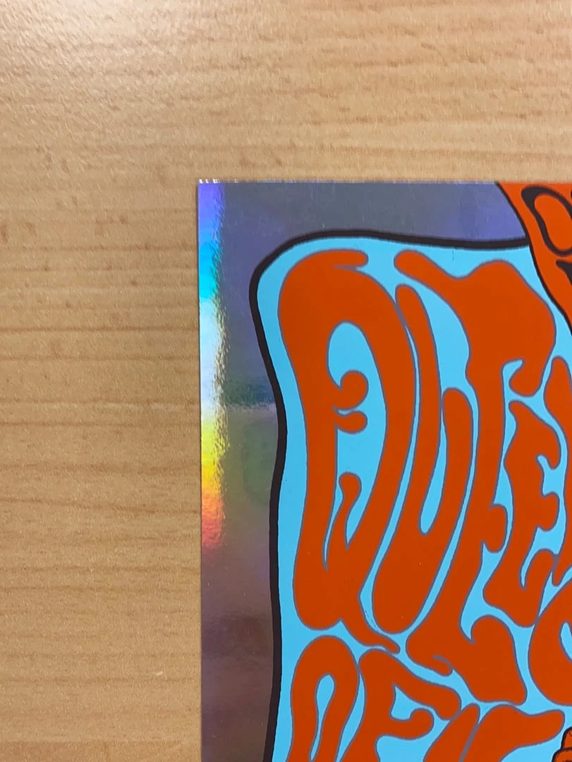 Queens Of The Stone Age - 2013 Jermaine Rogers Poster Indianapolis FOIL Handbill Foil Posters 6 Queens Of The Stone Age - 2013 Jermaine Rogers Poster Indianapolis FOIL Handbill Foil Posters