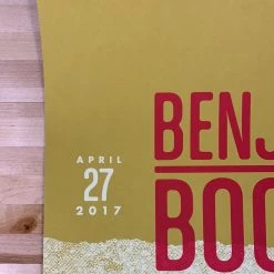 Benjamin Booker - 2017 Powerslide Design Poster Austin City Limits, TX