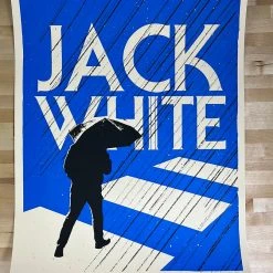 Jack White - 2018 Andrew Vastagh Poster Nashville, TN Bridgestone Arena Gig Posters 9 Jack White - 2018 Andrew Vastagh Poster Nashville, TN Bridgestone Arena Gig Posters