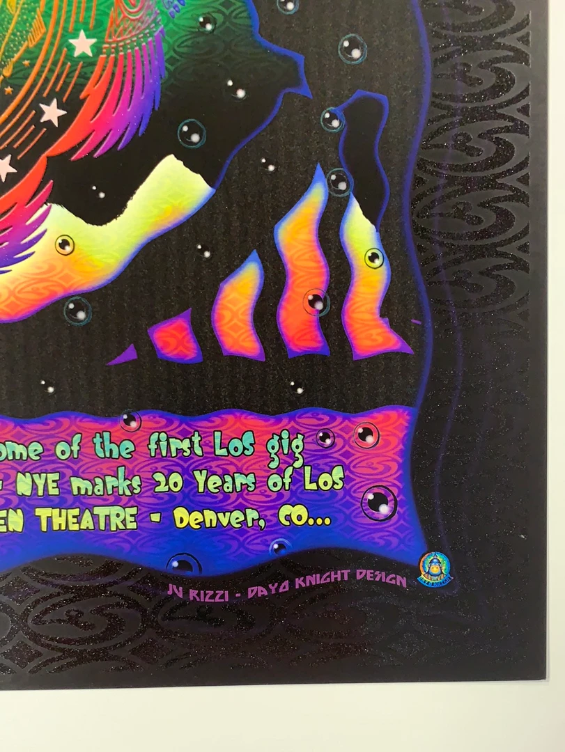 Colorado Leftover Salmon - 2009 - 2010 Rizzi Poster, CO 20th Anniversary 7 Colorado Leftover Salmon - 2009 - 2010 Rizzi Poster, CO 20th Anniversary