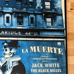 Jack White - 2012 Rob Jones Poster New York City Webster Hall Gig Posters