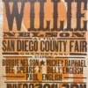 Willie Nelson - 2011 Hatch Show Print 6/23 Poster Del Mar, California Gig Posters