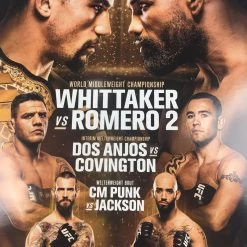 Sold Out Posters UFC 225 - Poster Whittaker Vs Romero 2 Dos Anjos Vs Covington