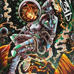 311 - 1996 Miles Tsang Poster Red Rocks Morrison, CO GREEN