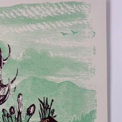 The Lumineers - 2013 Nate Duval Poster Morrison, CO Red Rocks