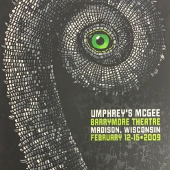 Umphrey's McGee - 2009 Jeff Wood Poster Madison, WI Gig Posters