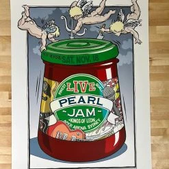 Pearl Jam - 2006 Daymon Greulich Poster Sydney, AUS Kings Of Leon Gig Posters