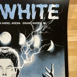 Jack White - 2022 The Silent Giants Poster Grand Rapids, MI Variant Gig Posters