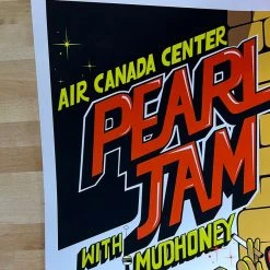 Pearl Jam - 2011 Dabs Myla Poster Toronto, ON CAN 10 Pearl Jam - 2011 Dabs Myla Poster Toronto, ON CAN