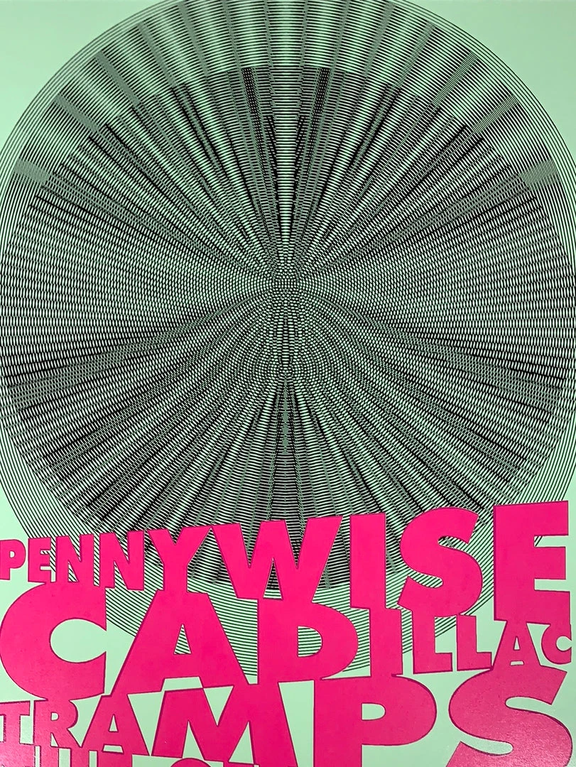 Pennywise - 1994 Matt Getz Poster Los Angeles, CA Shrine 1st Ed 3 Pennywise - 1994 Matt Getz Poster Los Angeles, CA Shrine 1st Ed