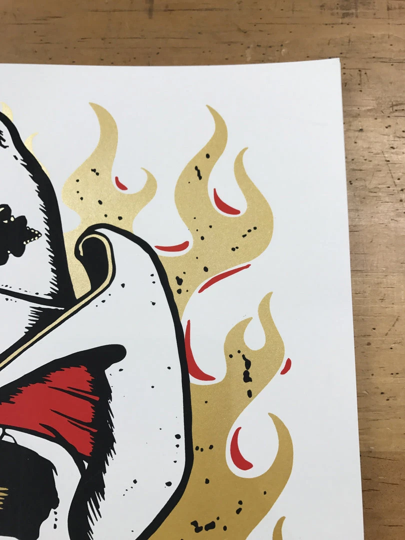 Gig Posters Brett Michaels - 2015 Billy Perkins Poster Chamberlin Rose Skull 6 Gig Posters Brett Michaels - 2015 Billy Perkins Poster Chamberlin Rose Skull