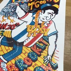 Umphrey's McGee - 2013 Jim Pollock Poster Brooklyn, NY Bowl AP Gig Posters