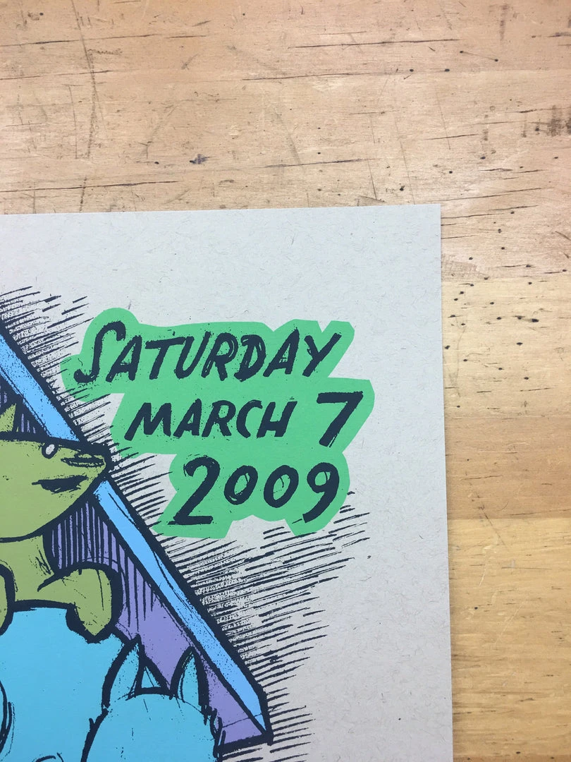 Raise The Woof - 2009 Jay Ryan Poster Chicago, IL House Of Blues With Devil In A 7 Raise The Woof - 2009 Jay Ryan Poster Chicago, IL House Of Blues With Devil In A
