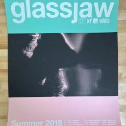 Sold Out Posters Colorado Glassjaw - 2018 Poster Denver, CO Summer Tour Print