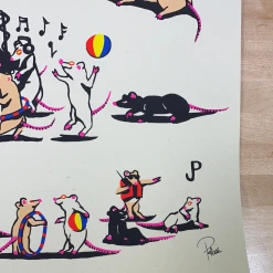 Gig Posters Pied Piper - 2020 Jim Pollock Poster Relix Main Edition