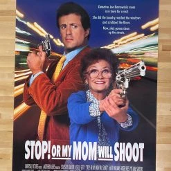 Sold Out Posters Stop Of My Mom Will Shoot - 1992 Video Promo Movie Poster Original Vintage Movie/TV Posters