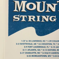 Decoder Ring Design Concern Yonder Mountain String Band - 2006 Decoder Ring Poster Cabin Fever Tour