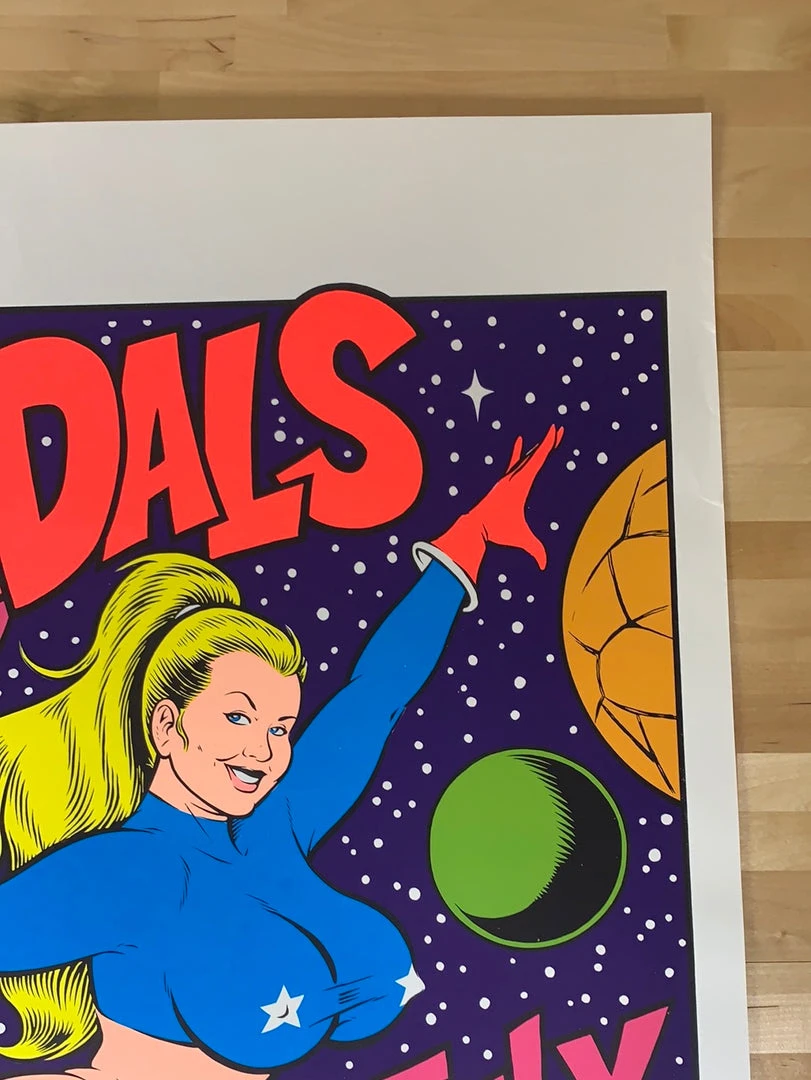 The Vandals - 1996 Chris Coop Poster Hollywood, CA The Palace Gig Posters 6 The Vandals - 1996 Chris Coop Poster Hollywood, CA The Palace Gig Posters