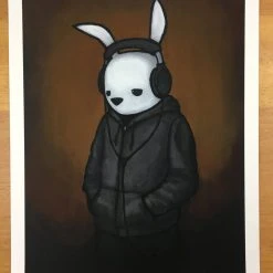 Headphones - Luke Chueh Poster, Limited Edition Art Print S/n