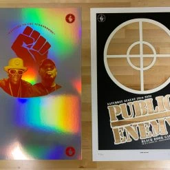 Colorado Public Enemy Variant - 2020 Emek Poster Foil With Date The Terrordome GID, CO 15 Colorado Public Enemy Variant - 2020 Emek Poster Foil With Date The Terrordome GID, CO